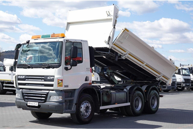 DAF CF 85.410 / 6X4 / WYWROTKA 2 STR / BORDMATIC / HYDROBURTA / MANU - Tipper: picture 1 DAF CF 85.410 / 6X4 / WYWROTKA 2 STR / BORDMATIC / HYDROBURTA / MANU - Tipper: picture 1