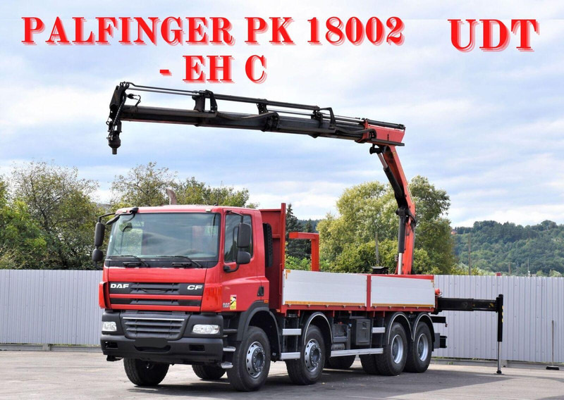 DAF CF 85.410 - Dropside/ Flatbed truck, Crane truck: picture 1 DAF CF 85.410 - Dropside/ Flatbed truck, Crane truck: picture 1