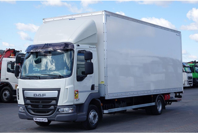 DAF LF 210 / KONTENER - 7 M / SOLÓWKA / WINDA DHOLLANDIA / EURO 6 - Box truck: picture 1 DAF LF 210 / KONTENER - 7 M / SOLÓWKA / WINDA DHOLLANDIA / EURO 6 - Box truck: picture 1