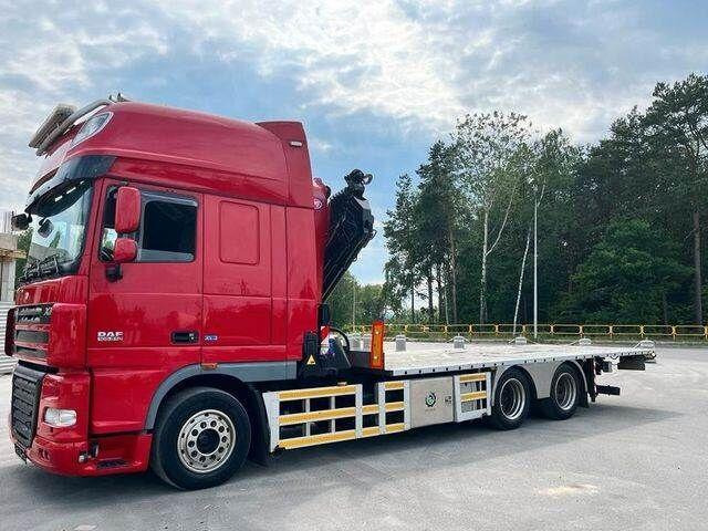 DAF XF 105 6x2 HMF 4020 EURO 5 KRAN CRANE - Dropside/ Flatbed truck, Crane truck: picture 3 DAF XF 105 6x2 HMF 4020 EURO 5 KRAN CRANE - Dropside/ Flatbed truck, Crane truck: picture 3