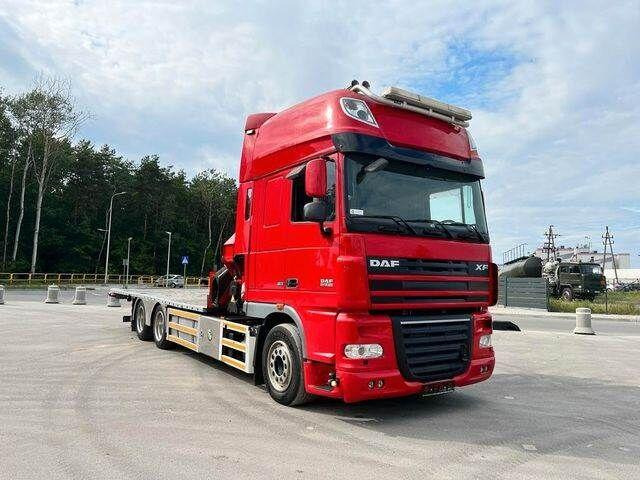 DAF XF 105 6x2 HMF 4020 EURO 5 KRAN CRANE - Dropside/ Flatbed truck, Crane truck: picture 4 DAF XF 105 6x2 HMF 4020 EURO 5 KRAN CRANE - Dropside/ Flatbed truck, Crane truck: picture 4
