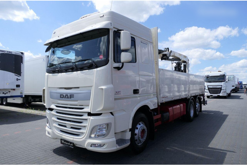 DAF XF 460 - Dropside/ Flatbed truck, Crane truck: picture 1 DAF XF 460 - Dropside/ Flatbed truck, Crane truck: picture 1