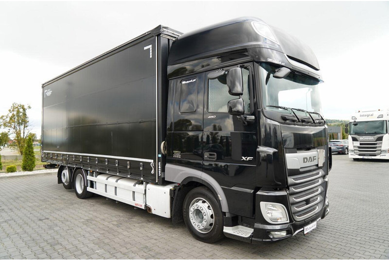 DAF XF 480 / SOLÓWKA / 6X2 / MEGA / OŚ PODNOSZONA / I-PARK COOL / 20 - Curtain side truck: picture 2 DAF XF 480 / SOLÓWKA / 6X2 / MEGA / OŚ PODNOSZONA / I-PARK COOL / 20 - Curtain side truck: picture 2