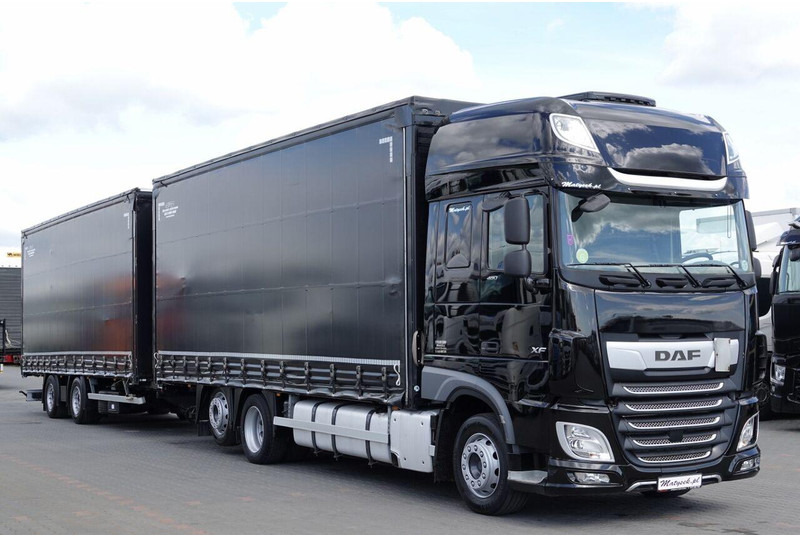 Curtain side truck DAF XF 480 / ZESTAW TANDEM / 120 M3 / PRZEJAZDOWY / I-PARK COOL / 20: picture 9 Curtain side truck DAF XF 480 / ZESTAW TANDEM / 120 M3 / PRZEJAZDOWY / I-PARK COOL / 20: picture 9