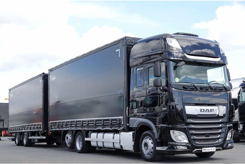 Curtain side truck DAF XF 480 / ZESTAW TANDEM / 120 M3 / PRZEJAZDOWY / I-PARK COOL / 20: picture 8 Curtain side truck DAF XF 480 / ZESTAW TANDEM / 120 M3 / PRZEJAZDOWY / I-PARK COOL / 20: picture 8