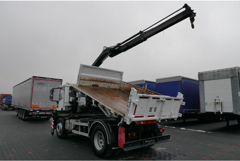 Iveco 19 - 320 KM / E 6 / Wywrotka + HDS / HYDROBURTA / 3 STRONNY KIPP - Tipper, Crane truck: picture 3 Iveco 19 - 320 KM / E 6 / Wywrotka + HDS / HYDROBURTA / 3 STRONNY KIPP - Tipper, Crane truck: picture 3