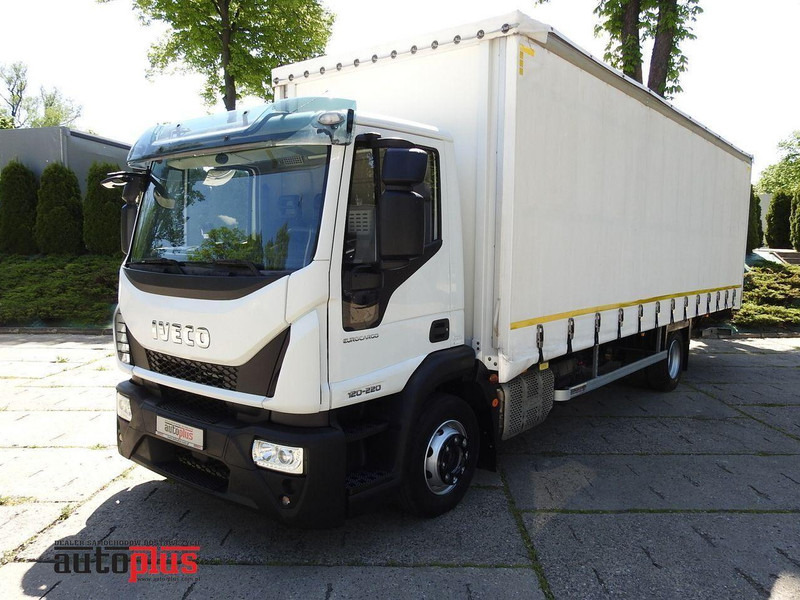 Iveco EUROCARGO 120 - 220 PLANDEKA WINDA 20 PALET AUTOMAT KLIMATYZACJA - Curtain side truck: picture 1 Iveco EUROCARGO 120 - 220 PLANDEKA WINDA 20 PALET AUTOMAT KLIMATYZACJA - Curtain side truck: picture 1
