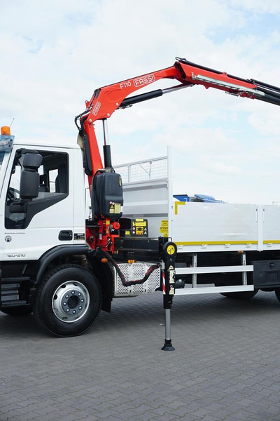 Dropside/ Flatbed truck, Crane truck Iveco EUROCARGO / 160-21 / SKRZYNIOWY + HDS / FASSI F110 / ROTATOR / P: picture 20