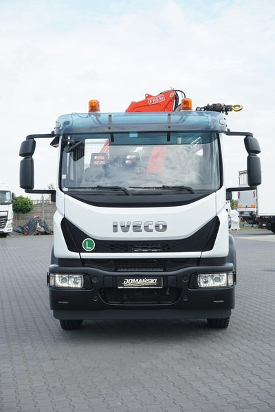 Dropside/ Flatbed truck, Crane truck Iveco EUROCARGO / 160-21 / SKRZYNIOWY + HDS / FASSI F110 / ROTATOR / P: picture 15