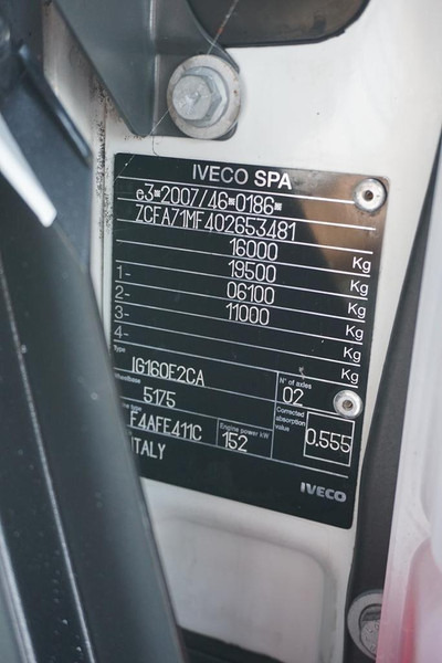 Dropside/ Flatbed truck, Crane truck Iveco EUROCARGO / 160-21 / SKRZYNIOWY + HDS / FASSI F110 / ROTATOR / P: picture 11