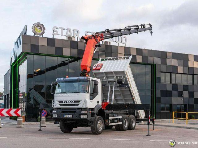 Iveco TRAKKER 360 6x6 PALFINGER PK 36002 Crane Kipper - Tipper, Crane truck: picture 3 Iveco TRAKKER 360 6x6 PALFINGER PK 36002 Crane Kipper - Tipper, Crane truck: picture 3
