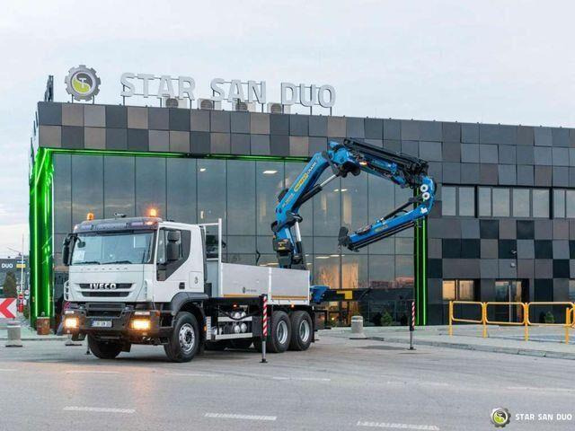 Iveco TRAKKER 410 6x4 PALFINGER PK 36002 Fly Jib Cran - Dropside/ Flatbed truck, Crane truck: picture 2 Iveco TRAKKER 410 6x4 PALFINGER PK 36002 Fly Jib Cran - Dropside/ Flatbed truck, Crane truck: picture 2
