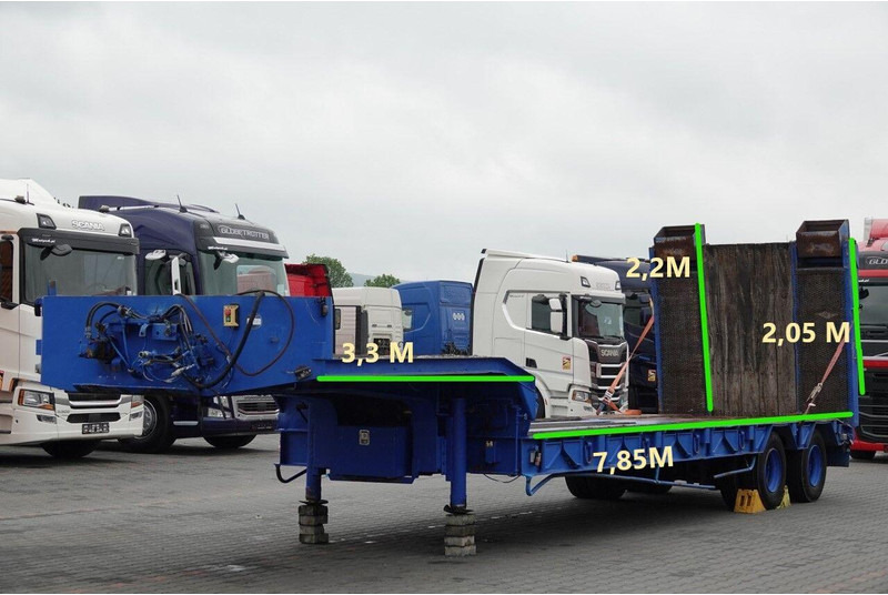 Kaiser LAWETA NISKOPODWOZIOWA / NAJAZDY HYDRAULICZNE / WCIĄGARKA / 2 OS - Low loader semi-trailer: picture 3 Kaiser LAWETA NISKOPODWOZIOWA / NAJAZDY HYDRAULICZNE / WCIĄGARKA / 2 OS - Low loader semi-trailer: picture 3