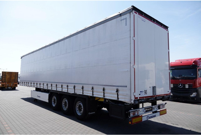 Krone FIRANKA / 2021 ROK / KOSZ NA PALETY / 2 OSIE PODNOSZONE / SPROWA - Curtainsider semi-trailer: picture 5 Krone FIRANKA / 2021 ROK / KOSZ NA PALETY / 2 OSIE PODNOSZONE / SPROWA - Curtainsider semi-trailer: picture 5