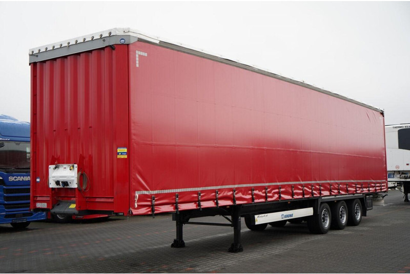 Krone FIRANKA / MEGA / OŚ PODNOSZONA / LOW DECK / - Curtainsider semi-trailer: picture 1 Krone FIRANKA / MEGA / OŚ PODNOSZONA / LOW DECK / - Curtainsider semi-trailer: picture 1