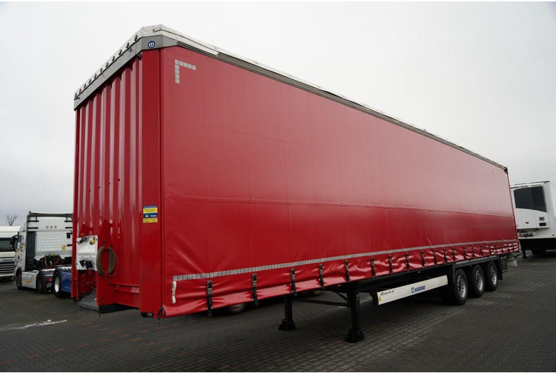 Krone FIRANKA / MEGA / OŚ PODNOSZONA / LOW DECK / - Curtainsider semi-trailer: picture 2 Krone FIRANKA / MEGA / OŚ PODNOSZONA / LOW DECK / - Curtainsider semi-trailer: picture 2