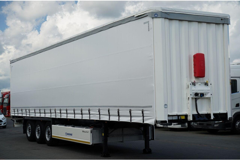 Krone FIRANKA / STANDARD / 2021 ROK / KOSZ NA PALETY / 2 OSIE PODNOSZO - Curtainsider semi-trailer: picture 1 Krone FIRANKA / STANDARD / 2021 ROK / KOSZ NA PALETY / 2 OSIE PODNOSZO - Curtainsider semi-trailer: picture 1