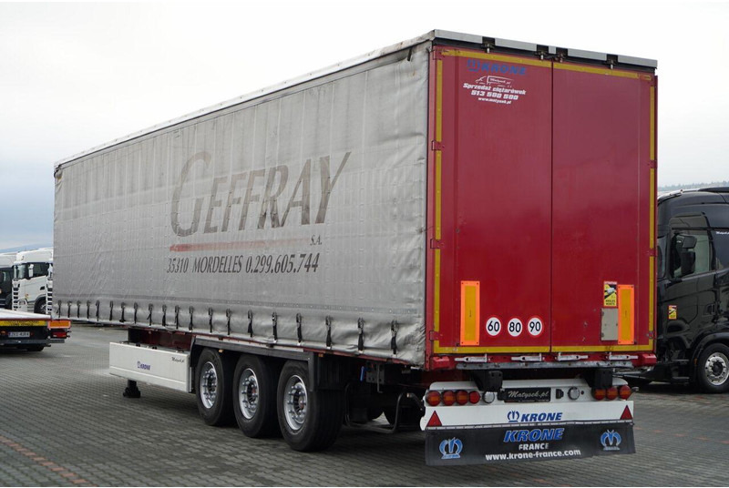 Krone FIRANKA / STANDARD / KOSZ NA PALETY / SAF / - Curtainsider semi-trailer: picture 4 Krone FIRANKA / STANDARD / KOSZ NA PALETY / SAF / - Curtainsider semi-trailer: picture 4