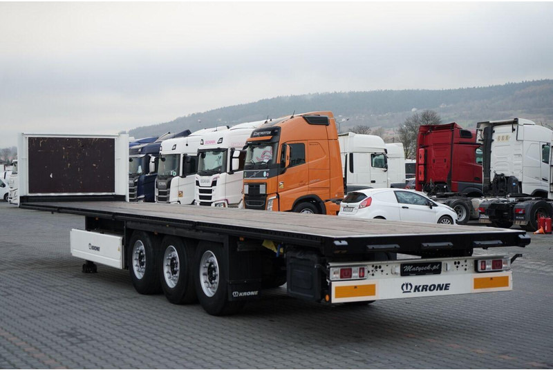 Krone / NACZEPA PLATFORMA / OŚ PODNOSZONA / KOSZ NA PALETY - Dropside/ Flatbed semi-trailer: picture 5 Krone / NACZEPA PLATFORMA / OŚ PODNOSZONA / KOSZ NA PALETY - Dropside/ Flatbed semi-trailer: picture 5