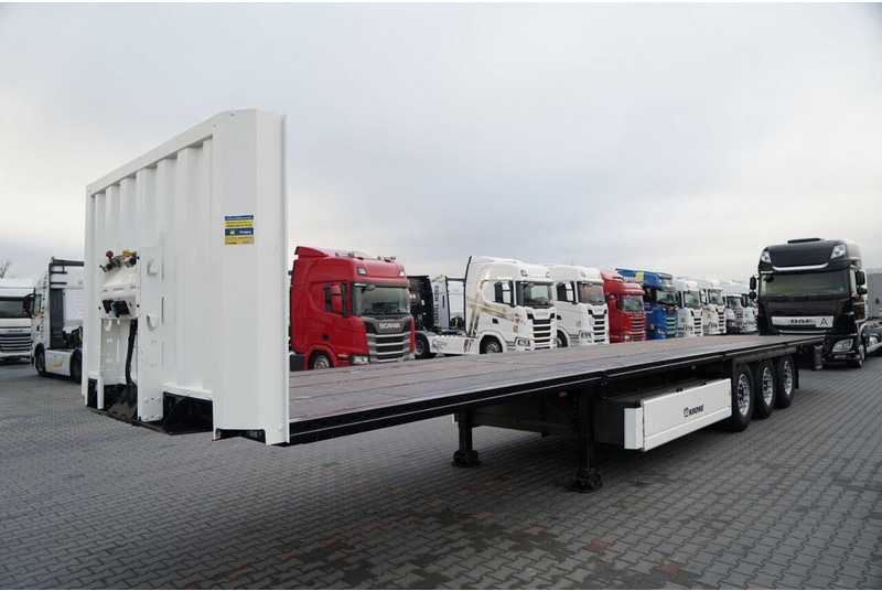 Krone / NACZEPA PLATFORMA / OŚ PODNOSZONA / KOSZ NA PALETY - Dropside/ Flatbed semi-trailer: picture 3 Krone / NACZEPA PLATFORMA / OŚ PODNOSZONA / KOSZ NA PALETY - Dropside/ Flatbed semi-trailer: picture 3