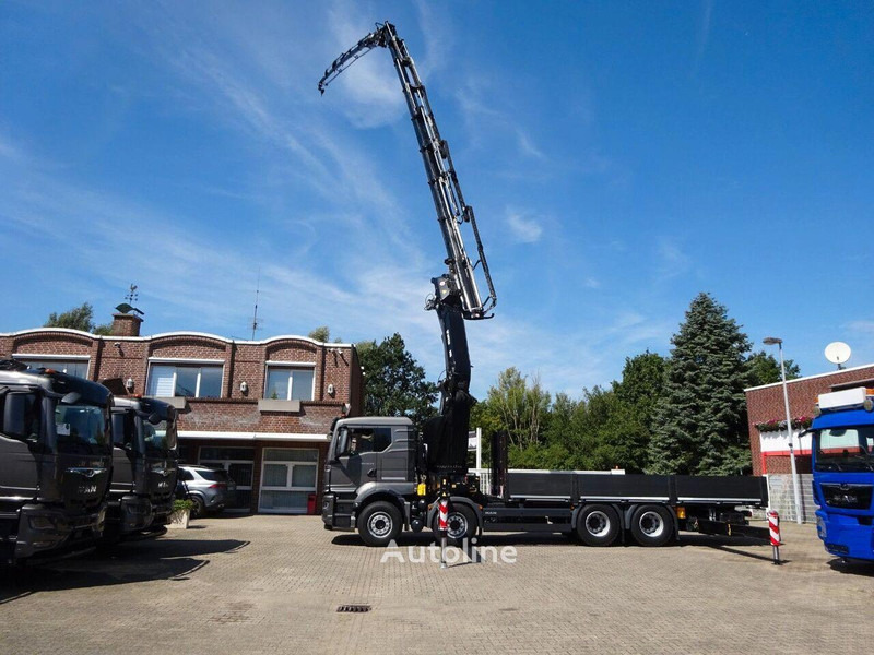 MAN 35.510 - Flatbed+crane - Dropside/ Flatbed truck, Crane truck: picture 1 MAN 35.510 - Flatbed+crane - Dropside/ Flatbed truck, Crane truck: picture 1