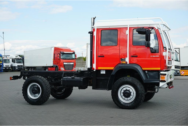 MAN LE 220 / 4 X 4 / DOKA / DO ZABUDOWY / KAMPER - Cab chassis truck: picture 4 MAN LE 220 / 4 X 4 / DOKA / DO ZABUDOWY / KAMPER - Cab chassis truck: picture 4