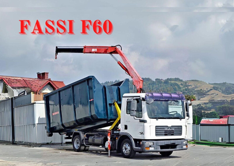 MAN TGL 7.150 + FASSI F60 * TOPZUSTAND - Tipper, Crane truck: picture 1 MAN TGL 7.150 + FASSI F60 * TOPZUSTAND - Tipper, Crane truck: picture 1