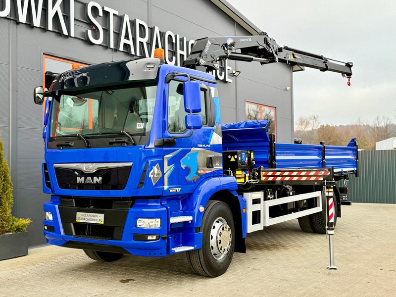 MAN TGM 18.250 wywrotka 3 - stronna + żuraw HDS HMF - Tipper, Crane truck: picture 4 MAN TGM 18.250 wywrotka 3 - stronna + żuraw HDS HMF - Tipper, Crane truck: picture 4