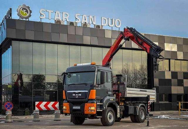 MAN TGS 18.480 PALFINGER PK 16502 HDS Crane,Kipper - Tipper, Crane truck: picture 5 MAN TGS 18.480 PALFINGER PK 16502 HDS Crane,Kipper - Tipper, Crane truck: picture 5