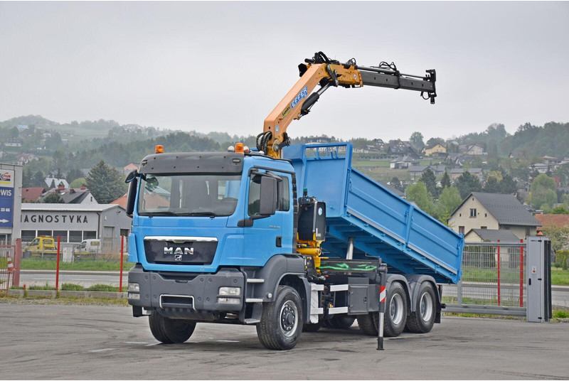 MAN TGS 26.360 - Tipper, Crane truck: picture 2 MAN TGS 26.360 - Tipper, Crane truck: picture 2