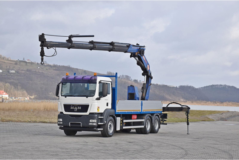 MAN TGS 26.360 - Dropside/ Flatbed truck, Crane truck: picture 2 MAN TGS 26.360 - Dropside/ Flatbed truck, Crane truck: picture 2