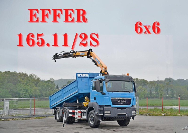 MAN TGS 26.360 - Tipper, Crane truck: picture 1 MAN TGS 26.360 - Tipper, Crane truck: picture 1