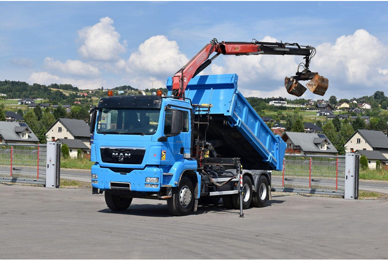 MAN TGS 26 400 - Tipper, Crane truck: picture 2 MAN TGS 26 400 - Tipper, Crane truck: picture 2