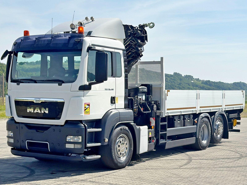 MAN TGS 26.400 * HIAB 322 EP-5 HIDUO + FUNK* TOP - Dropside/ Flatbed truck, Crane truck: picture 4 MAN TGS 26.400 * HIAB 322 EP-5 HIDUO + FUNK* TOP - Dropside/ Flatbed truck, Crane truck: picture 4