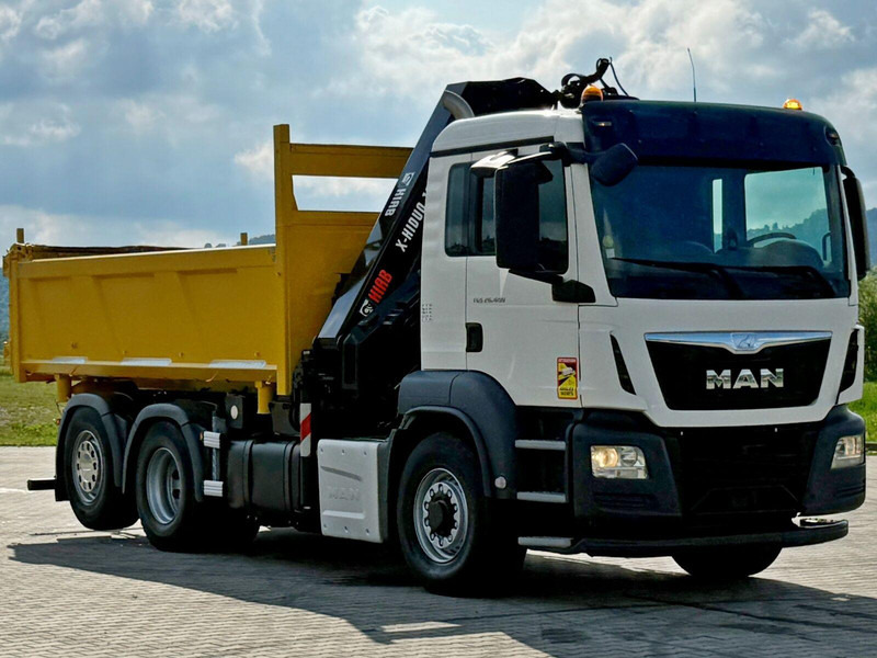 MAN TGS 26.400 * HIAB X-HIDUO 188 E-3 + FUNK * 6x4 - Tipper, Crane truck: picture 4 MAN TGS 26.400 * HIAB X-HIDUO 188 E-3 + FUNK * 6x4 - Tipper, Crane truck: picture 4
