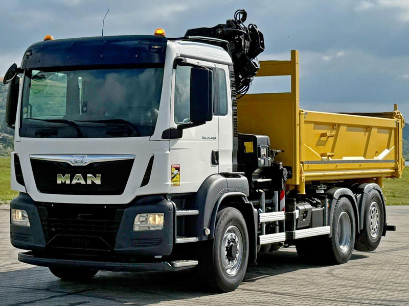 MAN TGS 26.400 * HIAB X-HIDUO 188 E-3 + FUNK * 6x4 - Tipper, Crane truck: picture 5 MAN TGS 26.400 * HIAB X-HIDUO 188 E-3 + FUNK * 6x4 - Tipper, Crane truck: picture 5