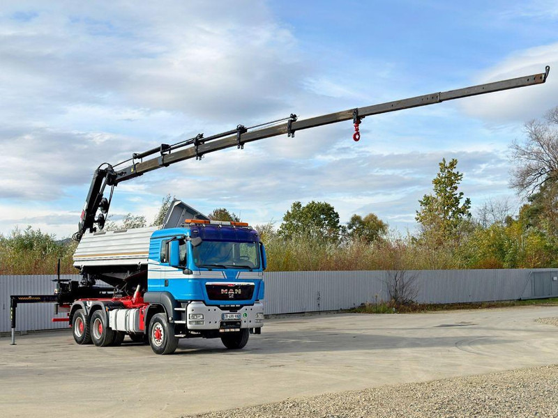 MAN TGS 26.480 - Tipper, Crane truck: picture 2 MAN TGS 26.480 - Tipper, Crane truck: picture 2