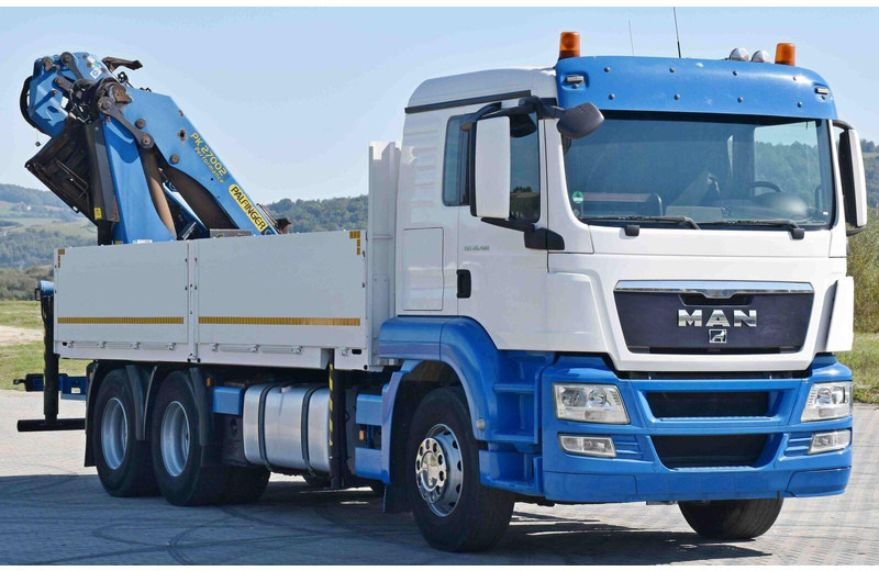 MAN TGS 26.480 * PK 27002 + JIB PJ060 + FUNK / 6x4 - Dropside/ Flatbed truck, Crane truck: picture 4 MAN TGS 26.480 * PK 27002 + JIB PJ060 + FUNK / 6x4 - Dropside/ Flatbed truck, Crane truck: picture 4