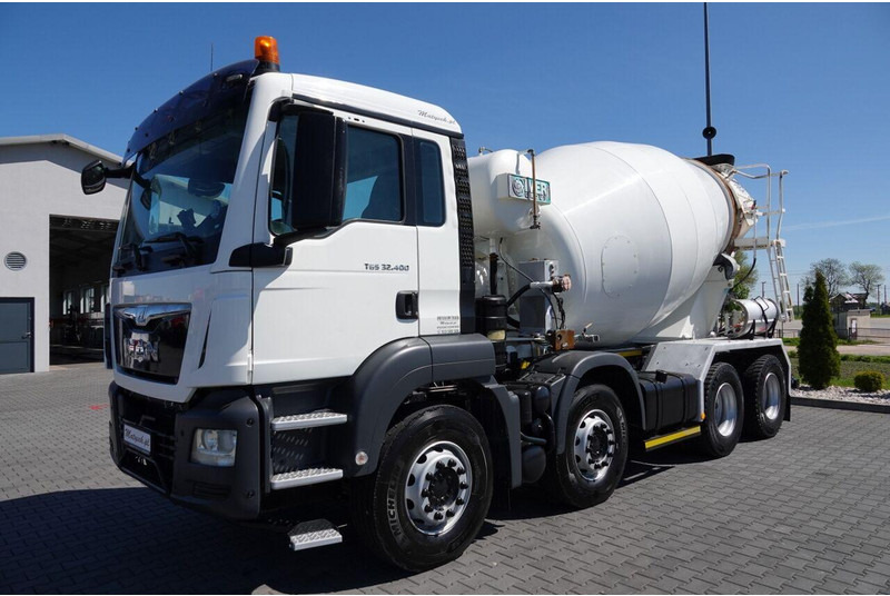 MAN TGS 32.400 / 8X4 / GRUSZKA / BETONOMIESZARKA / 9 M3 / IMER / MAN - Concrete mixer truck: picture 2 MAN TGS 32.400 / 8X4 / GRUSZKA / BETONOMIESZARKA / 9 M3 / IMER / MAN - Concrete mixer truck: picture 2