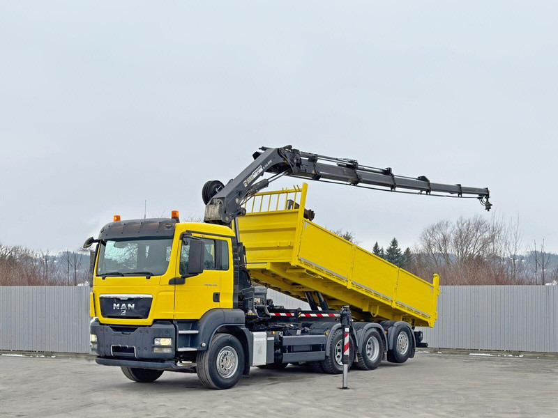 MAN TGS 35.400 * HIAB 244 EP - 5 HIPRO + FUNK * 8x4 - Tipper, Crane truck: picture 2 MAN TGS 35.400 * HIAB 244 EP - 5 HIPRO + FUNK * 8x4 - Tipper, Crane truck: picture 2