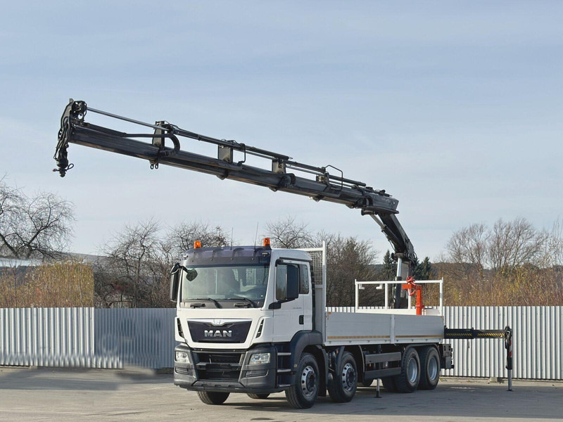 MAN TGS 35.440 * HIAB XS 244 HIPRO +FUNK / 8x4 - Dropside/ Flatbed truck, Crane truck: picture 2 MAN TGS 35.440 * HIAB XS 244 HIPRO +FUNK / 8x4 - Dropside/ Flatbed truck, Crane truck: picture 2