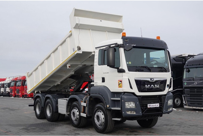 Tipper MAN TGS 35.480 / 8x4 / WYWROTKA / BORDMATIC / HYDROBURTA / OPONY 100: picture 7