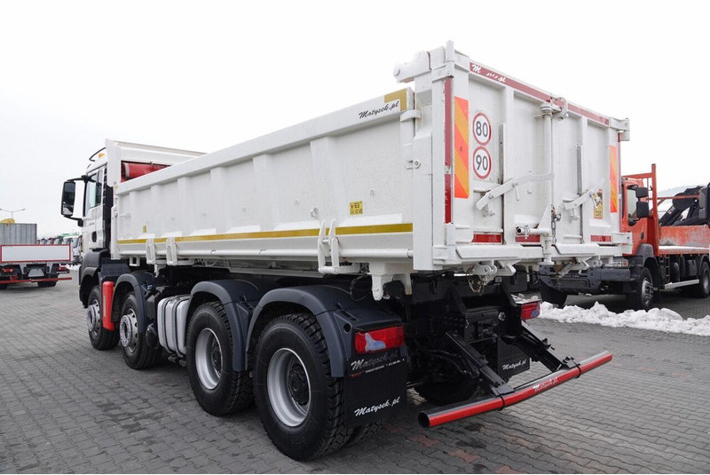 Tipper MAN TGS 35.480 / 8x4 / WYWROTKA / BORDMATIC / HYDROBURTA / OPONY 100: picture 18