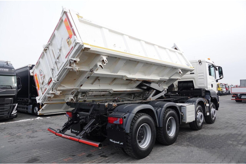 Tipper MAN TGS 35.480 / 8x4 / WYWROTKA / BORDMATIC / HYDROBURTA / OPONY 100: picture 12