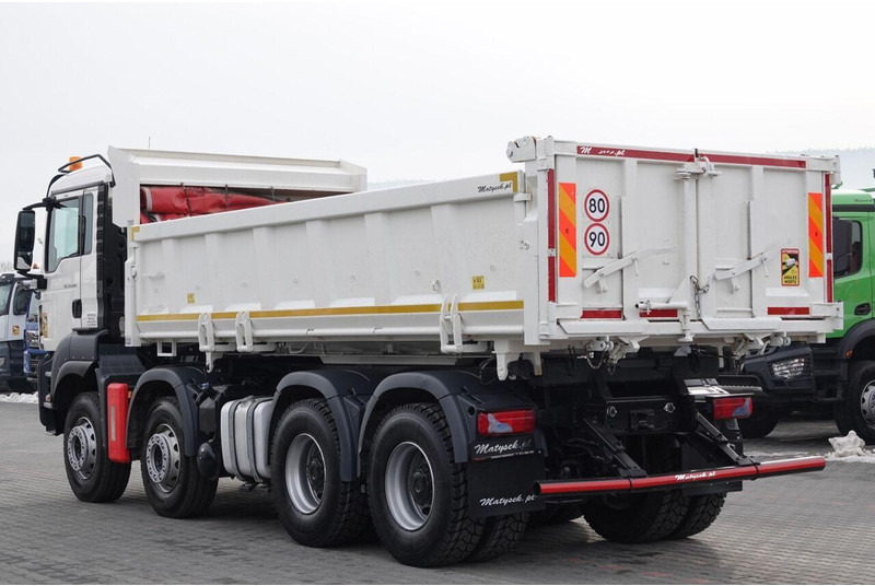 Tipper MAN TGS 35.480 / 8x4 / WYWROTKA / BORDMATIC / HYDROBURTA / OPONY 100: picture 19