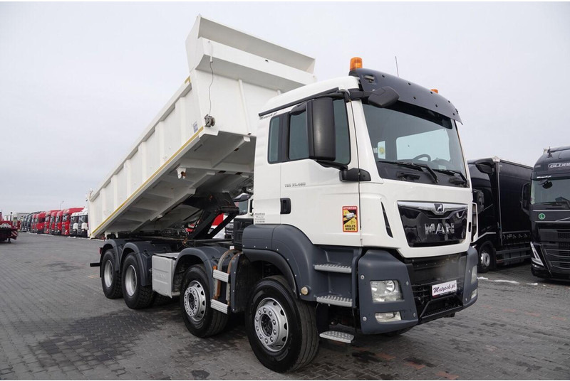 Tipper MAN TGS 35.480 / 8x4 / WYWROTKA / BORDMATIC / HYDROBURTA / OPONY 100: picture 6
