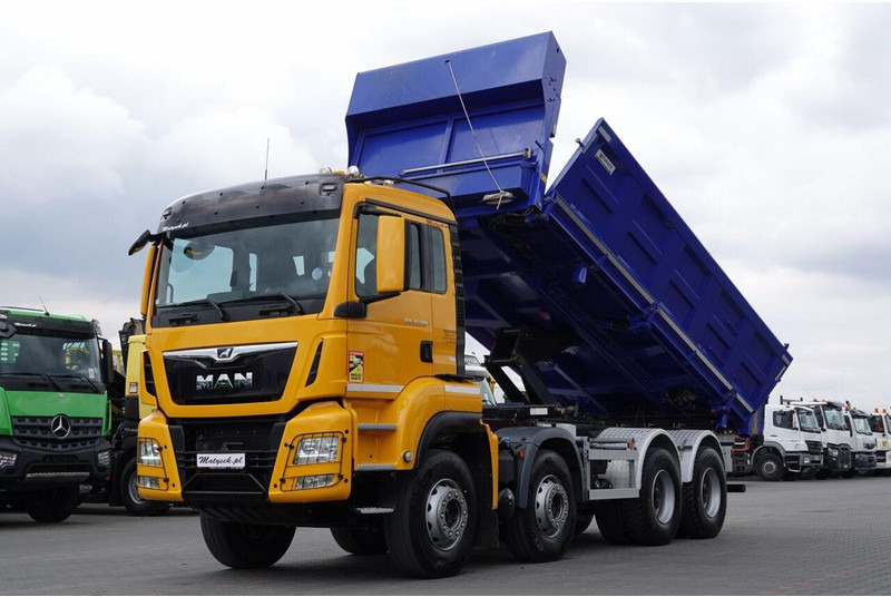 MAN TGS 35.500 / 8x4 / WYWROTKA / HYDROBURTA / BORDMATIK / NAVI / 20 - Tipper: picture 1 MAN TGS 35.500 / 8x4 / WYWROTKA / HYDROBURTA / BORDMATIK / NAVI / 20 - Tipper: picture 1