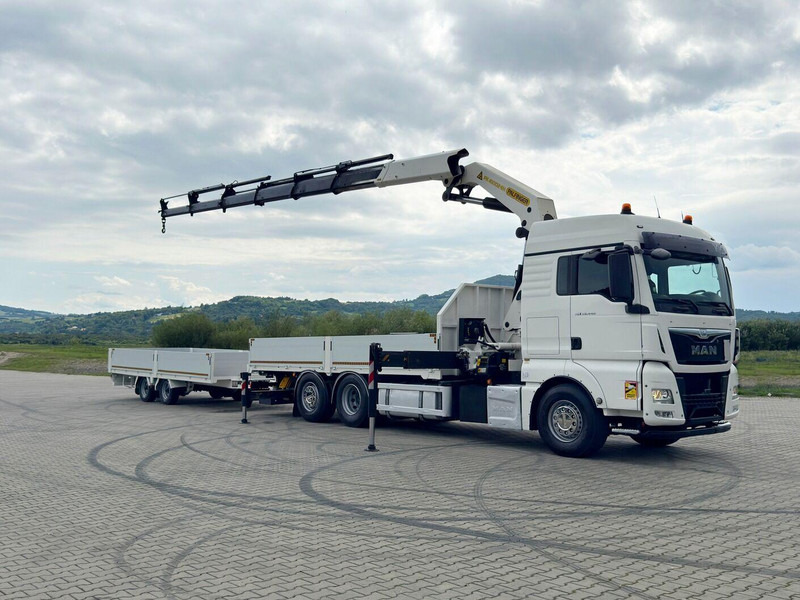 MAN TGX 26.440 * PK 41002-EH E + FUNK + Anhänger*TOP - Dropside/ Flatbed truck: picture 2 MAN TGX 26.440 * PK 41002-EH E + FUNK + Anhänger*TOP - Dropside/ Flatbed truck: picture 2