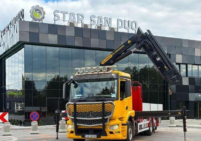 Mercedes-Benz ACTROS 2543 6x2 PalfingerPK 26002 EH Crane - Dropside/ Flatbed truck, Crane truck: picture 1 Mercedes-Benz ACTROS 2543 6x2 PalfingerPK 26002 EH Crane - Dropside/ Flatbed truck, Crane truck: picture 1