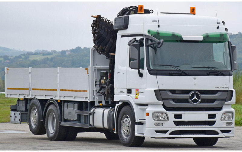 Mercedes-Benz ACTROS 2544 - Dropside/ Flatbed truck, Crane truck: picture 4 Mercedes-Benz ACTROS 2544 - Dropside/ Flatbed truck, Crane truck: picture 4